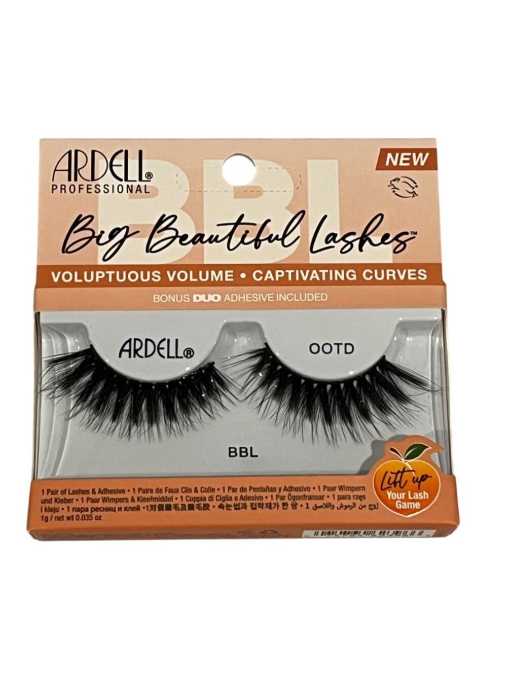 Ardell Big Beautiful Lashes OOTD Wispy Flare 18mm False Lashes